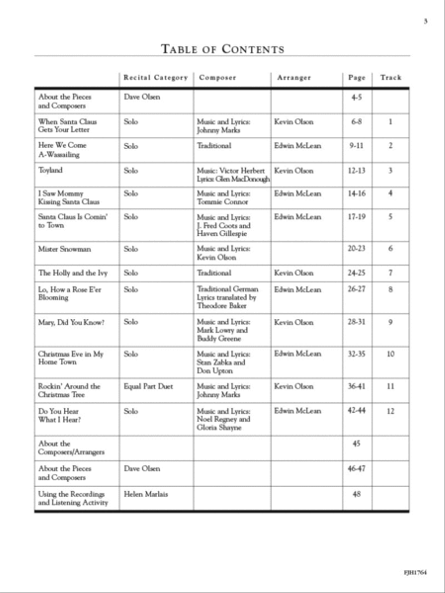 In Recital with Popular Christmas Music, Book 4 Piano Method scores gallery preview page 2