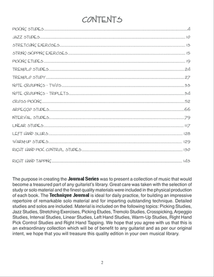 Guitar Journals - Technique Guitar scores gallery preview page 3