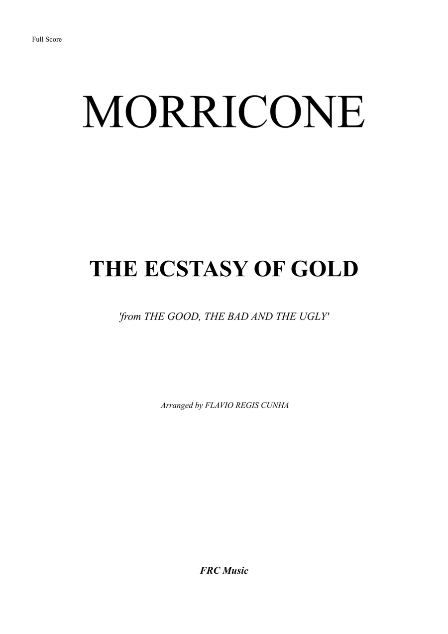The Ecstasy Of Gold from THE GOOD, THE BAD AND THE UGLY Full Orchestra scores gallery preview page 2