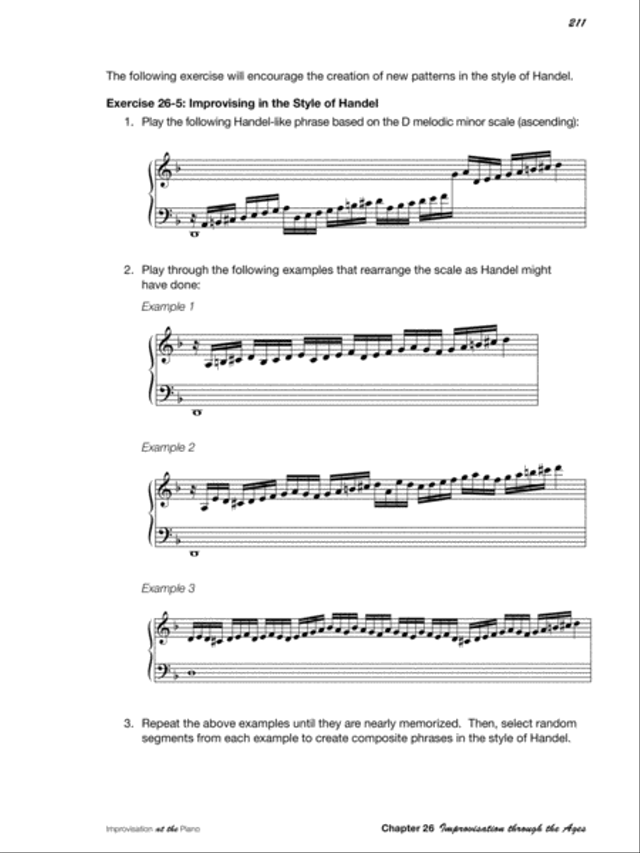 Improvisation at the Piano Piano Method scores gallery preview page 11