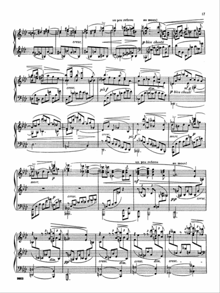 Dukas: Sonata in E flat Minor Piano Solo scores gallery preview page 2