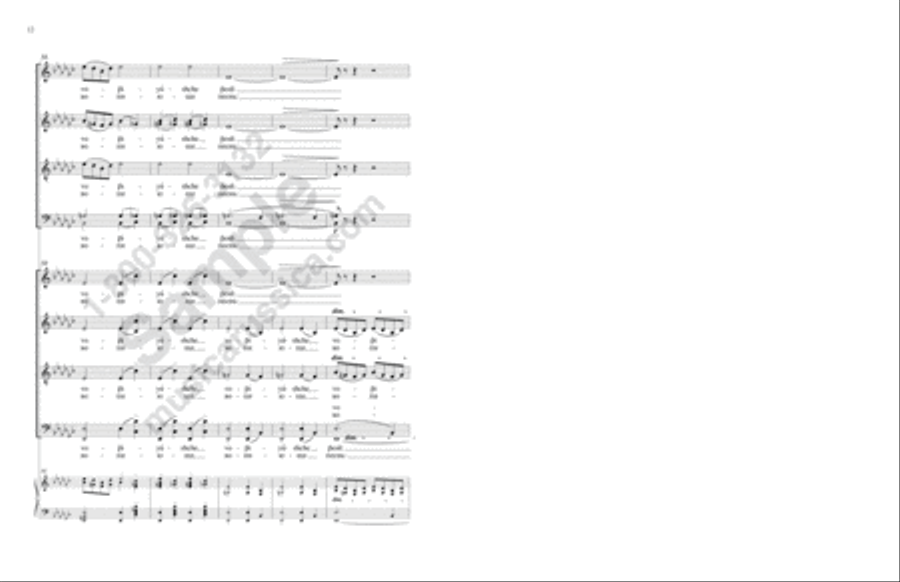 Let All Mortal Flesh 4-Part scores gallery preview page 11