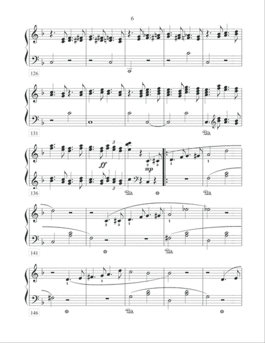 Breezy Rider Rag Piano Solo scores gallery preview page 6