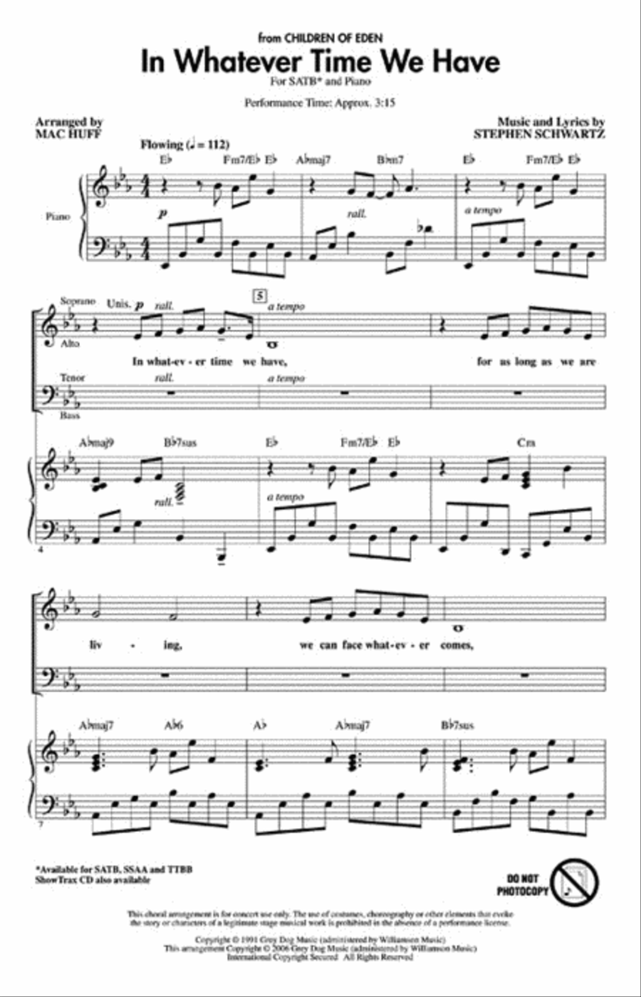 In Whatever Time We Have 4-Part scores gallery preview page 2