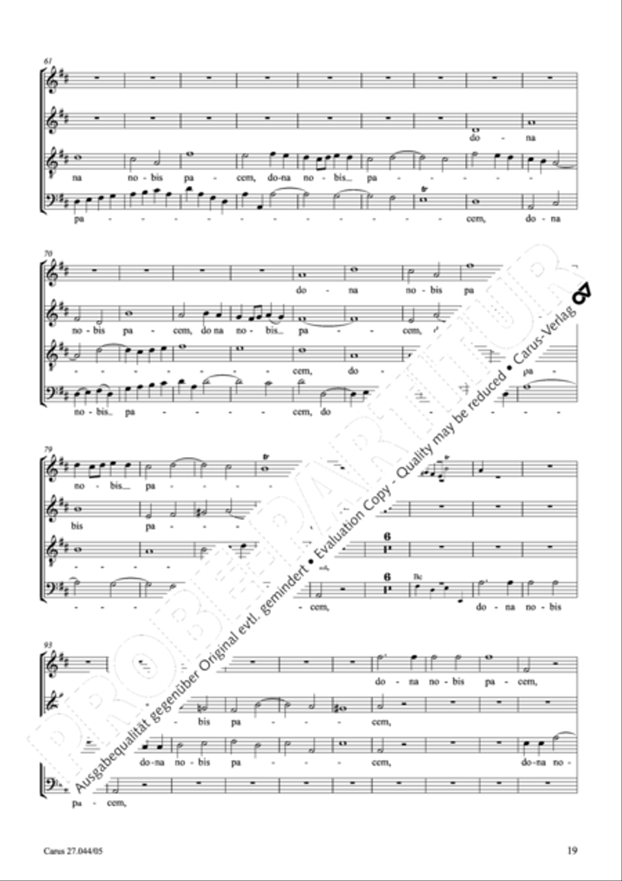 Messa per il Santissimo Natale 4-Part scores gallery preview page 20
