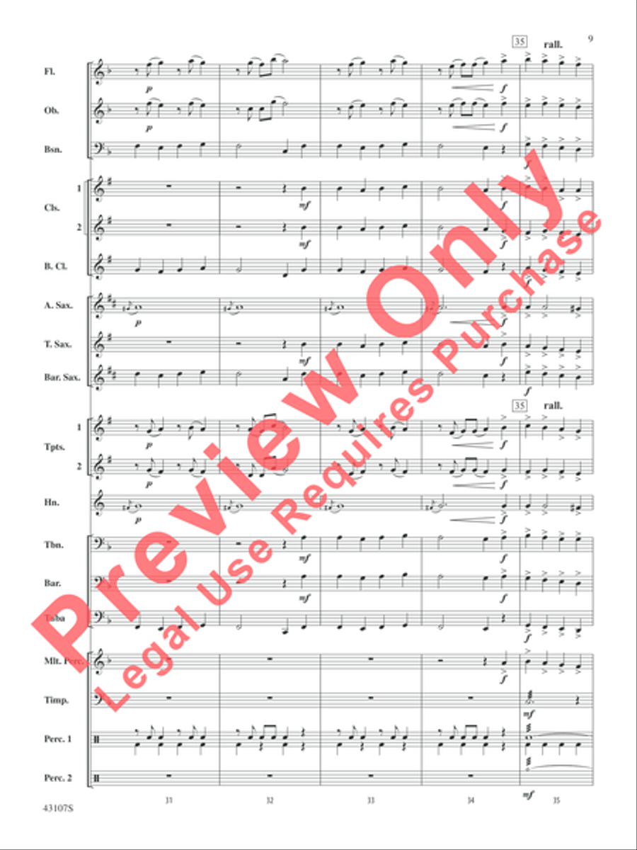 Happy Holidays---Vol. 2 Happy Holidays---Vol. 2 Concert Band scores gallery preview page 32