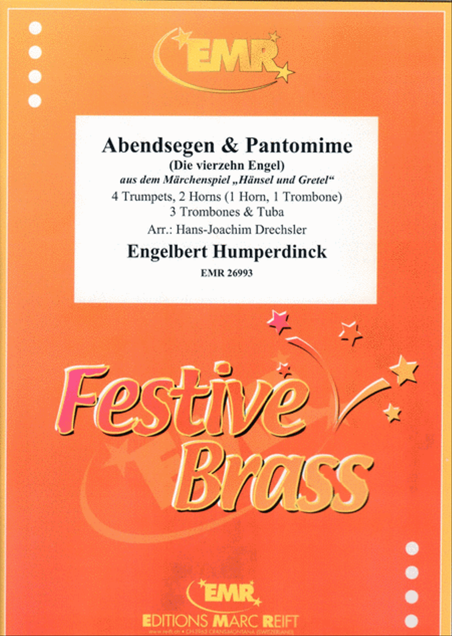 Abendsegen & Pantomime Abendsegen & Pantomime Brass Ensemble scores gallery preview page 1
