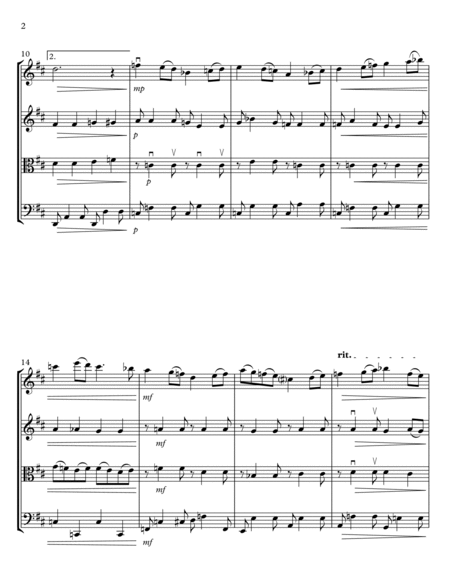 Salut d'Amour for String Quartet - Edward Elgar arr. Cellobat