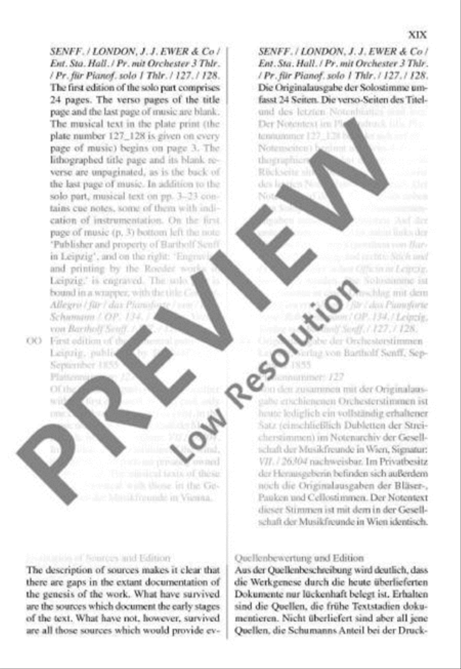 Concert Allegro with Introduction D minor Orchestra scores gallery preview page 17