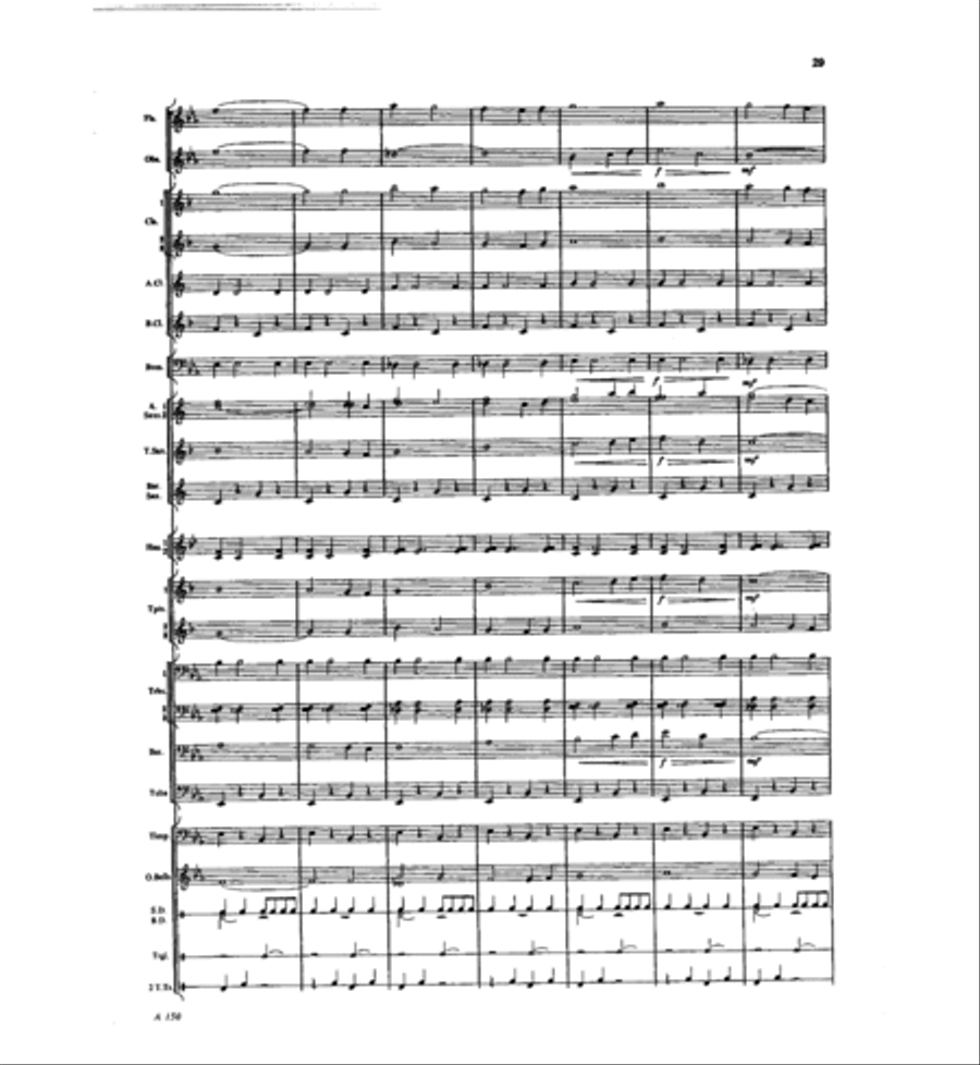 Ritual and Capriccio Concert Band scores gallery preview page 29