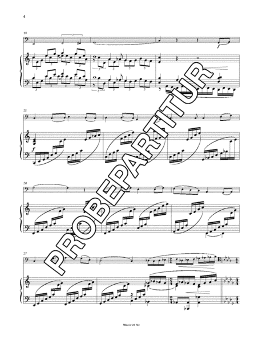 The Highland Cello Piano Accompaniment scores gallery preview page 5