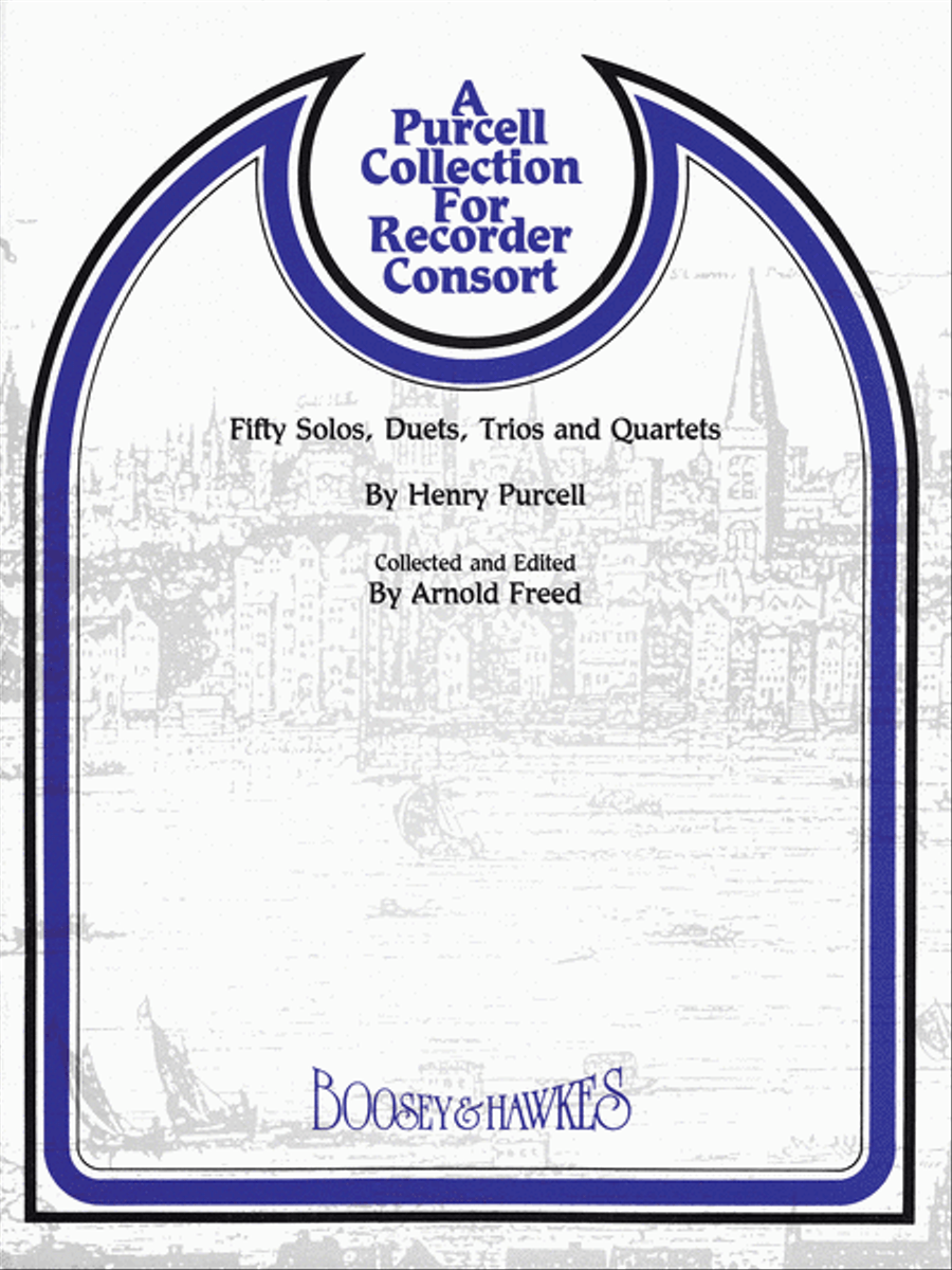 A Purcell Collection for Recorder Consort Recorder scores gallery preview page 1