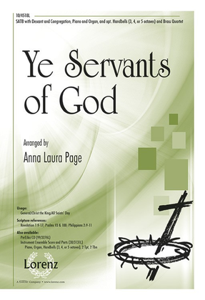 Book cover for Ye Servants of God
