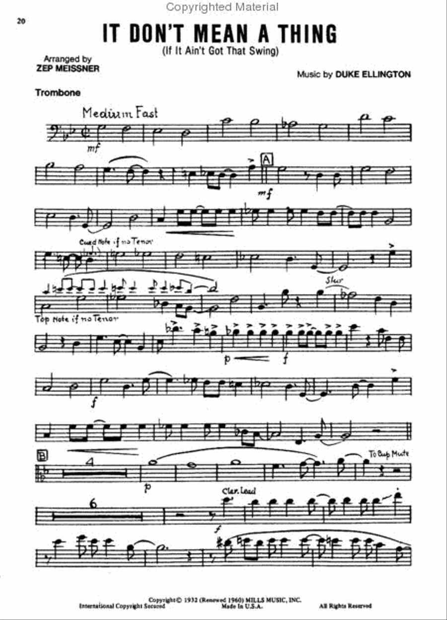 Exciting Dixieland Jazz Ensemble scores gallery preview page 3