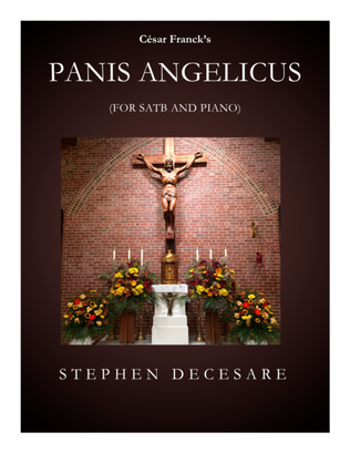 Book cover for Panis Angelicus (for SATB and Piano)