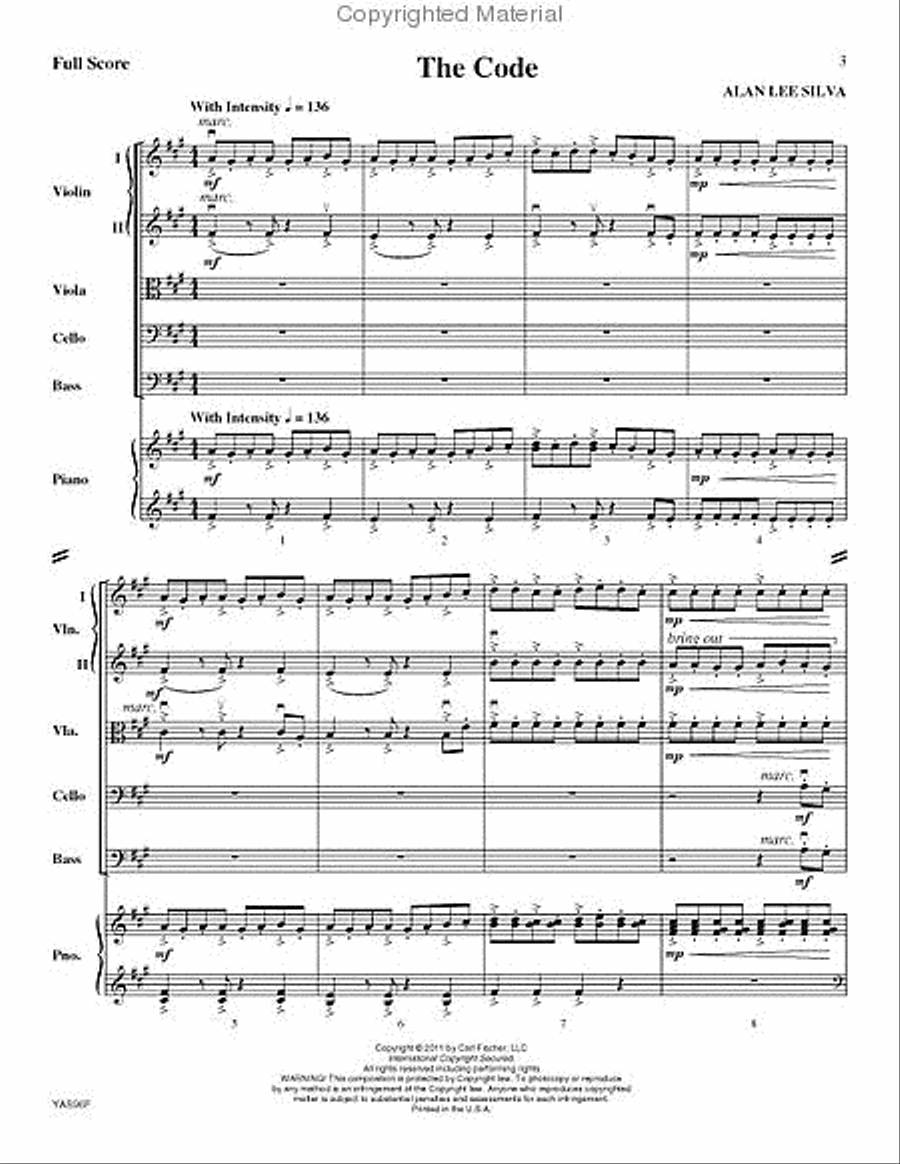 The Code String Orchestra scores gallery preview page 2