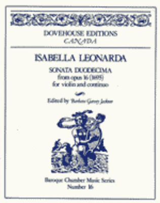 Book cover for Sonata Duodecima Op. 16 (1693)