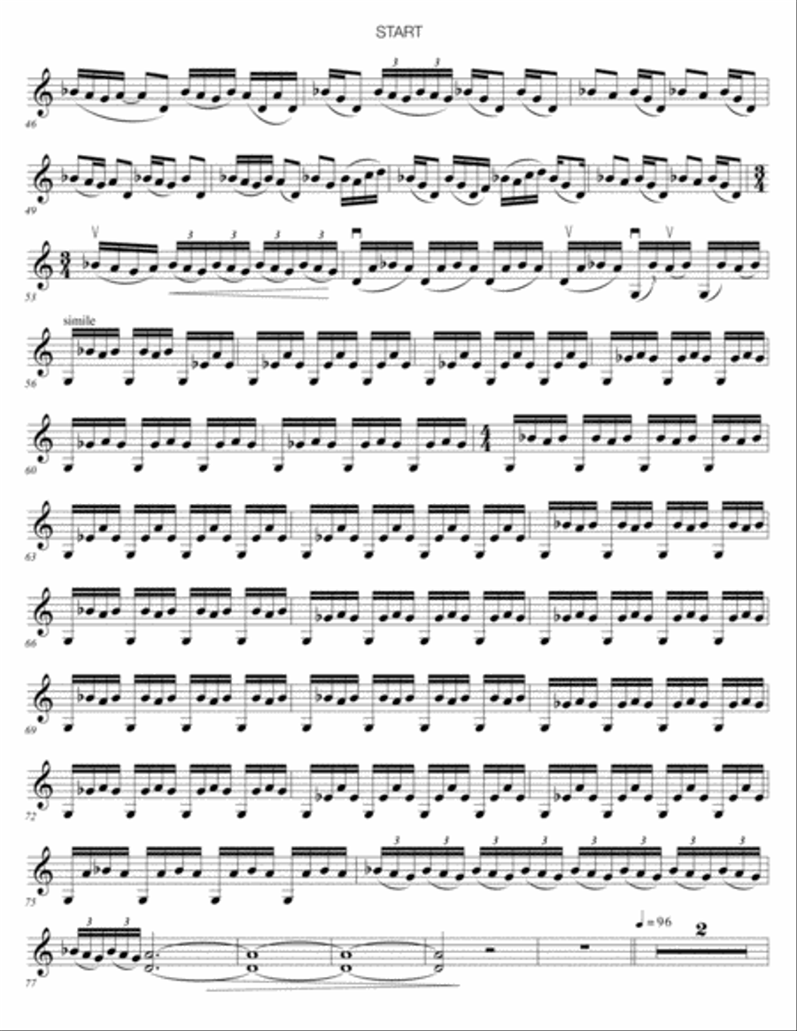 START Violin Solo scores gallery preview page 3