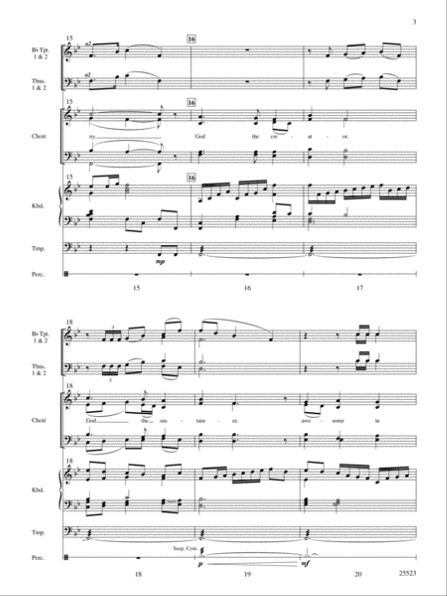 Thanks We Sing Choir scores gallery preview page 4