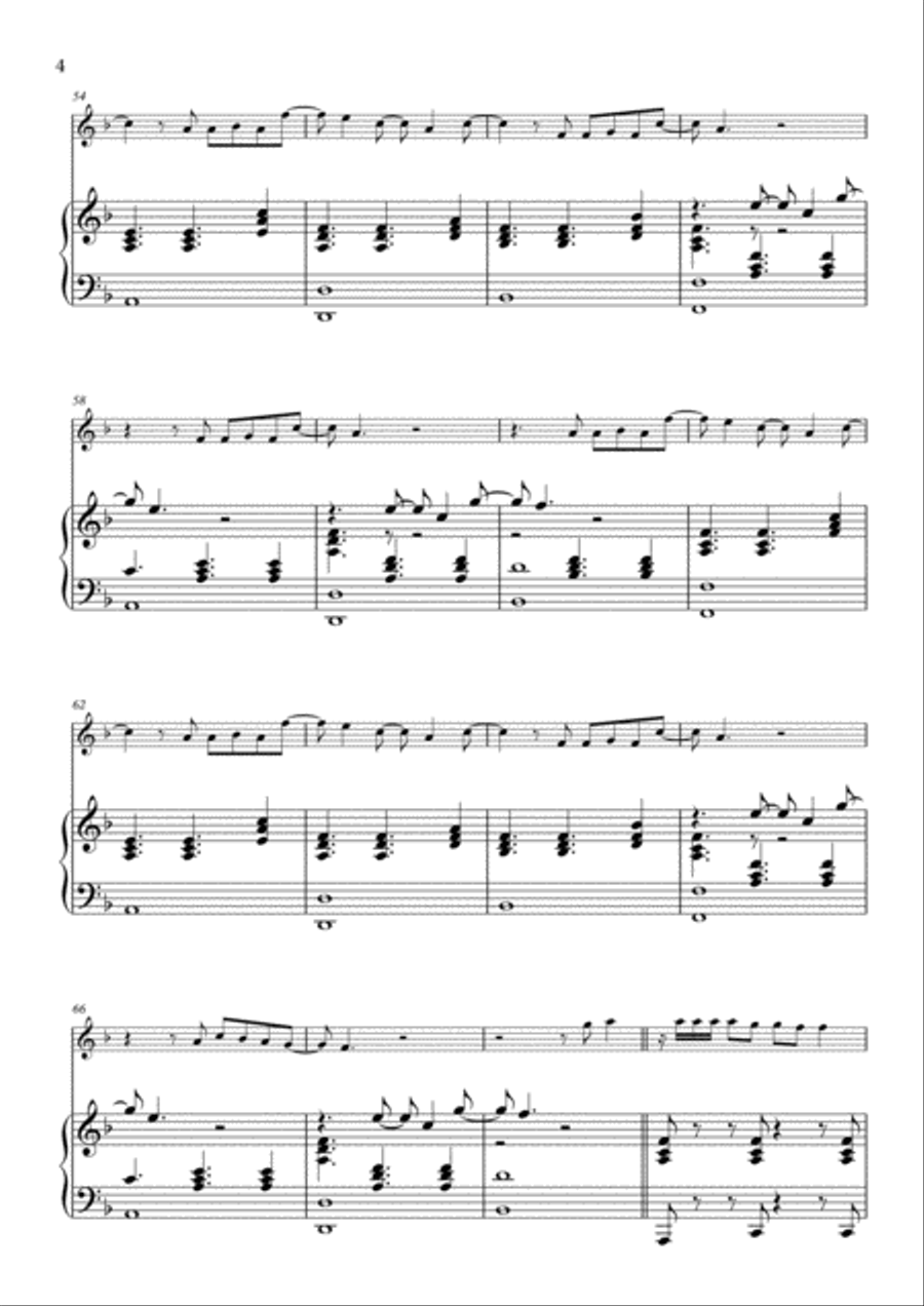 Naked Flute Solo scores gallery preview page 4