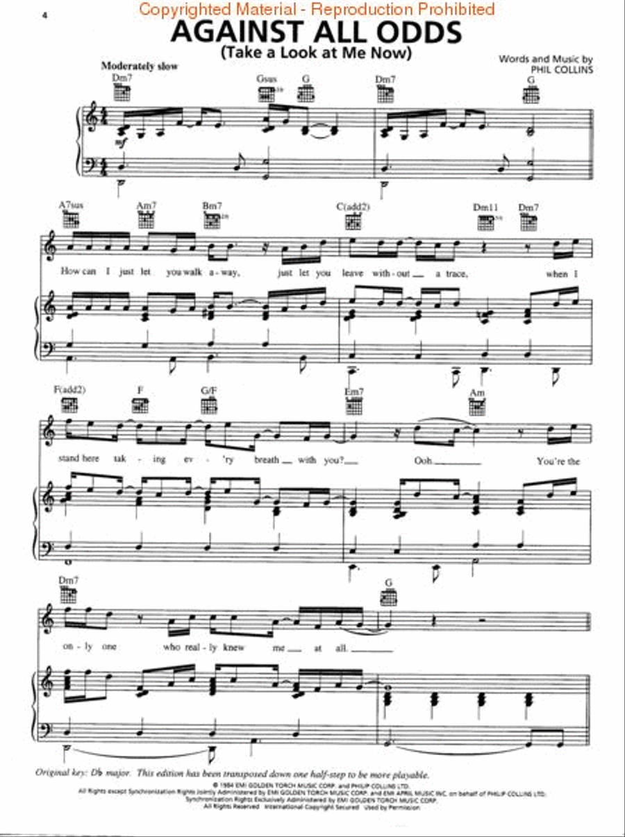 Classic Rock Classic Rock Piano, Vocal, Guitar scores gallery preview page 4