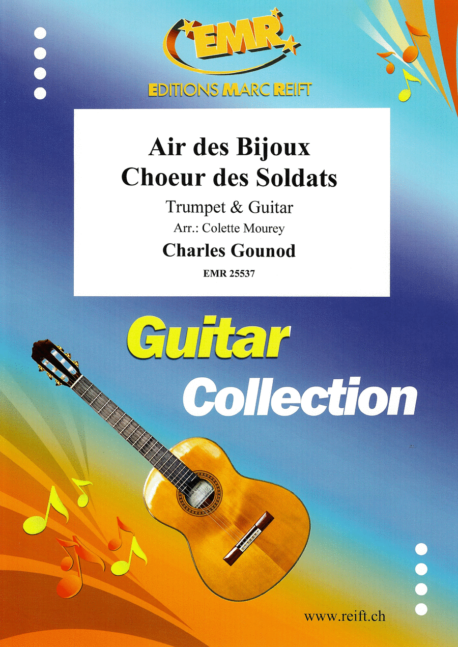 Air des Bijoux / Choeur des Soldats Trumpet scores gallery preview page 1