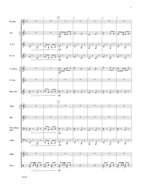 Fighting Falcon March: Score