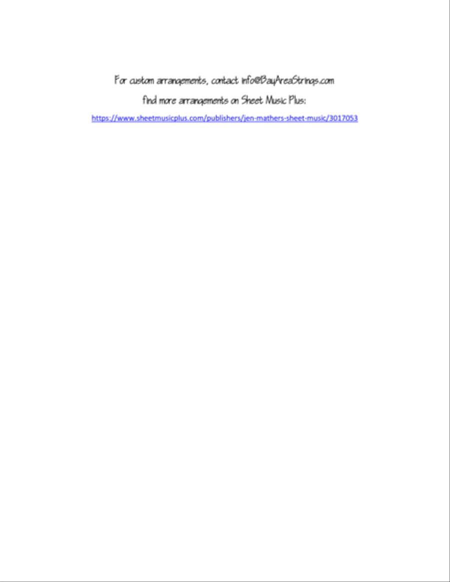 In My Life String Quartet scores gallery preview page 2