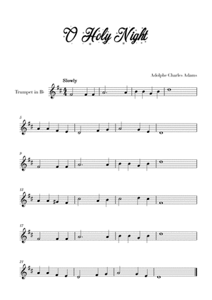 O Holy Night (for Trumpet)