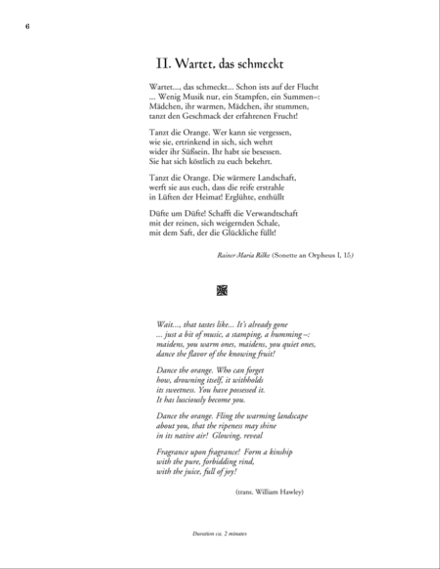 Drei Momente (Three Moments) SSATBarB Choir scores gallery preview page 6