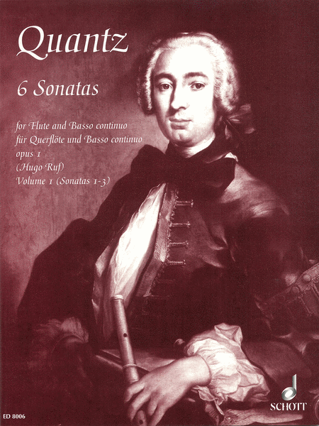 6 Sonatas Volume 1, No. 1-3, Op. 1 (Flute)