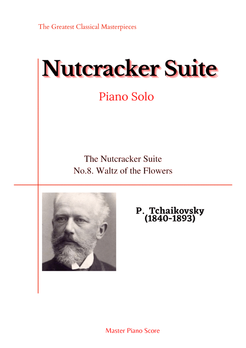 Tchaikovsky-The Nutcracker Suite No.8. Waltz of the Flowers(Piano) image number null