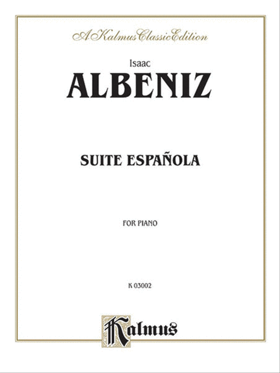 Suite Española Small Ensemble scores gallery preview page 1