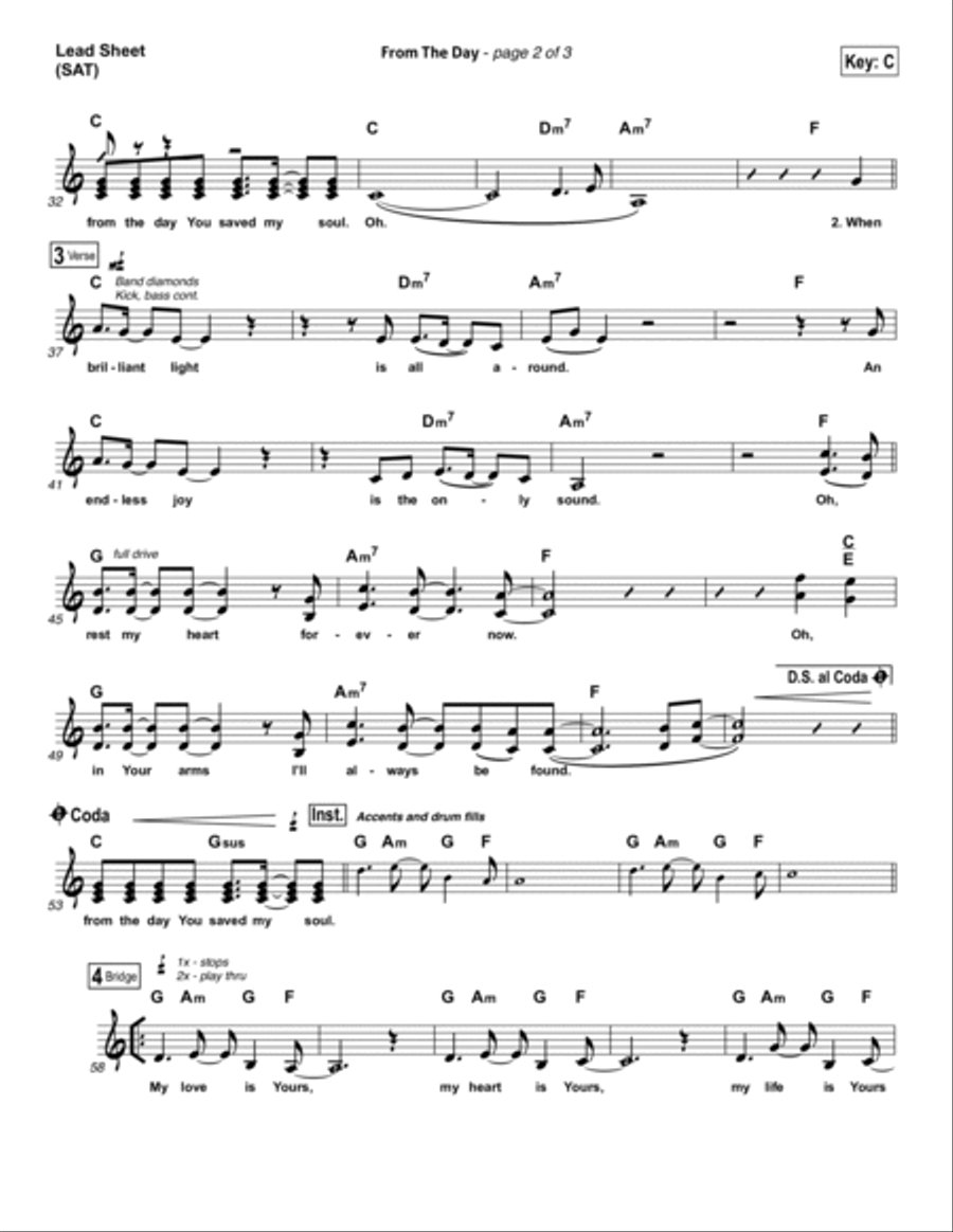 From The Day Piano scores gallery preview page 2