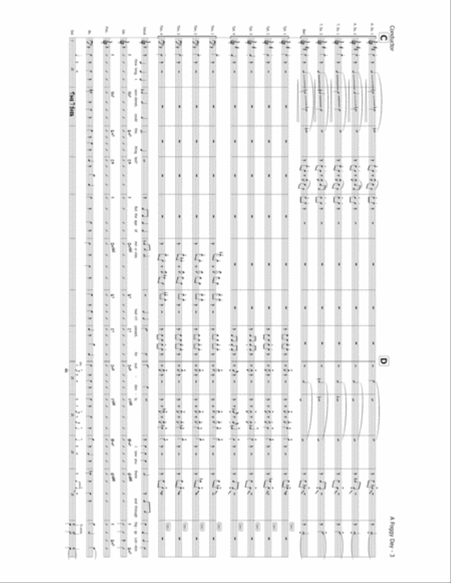 A Foggy Day (in London Town) Jazz Ensemble scores gallery preview page 4