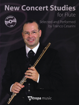Book cover for New Concert Studies for Flute