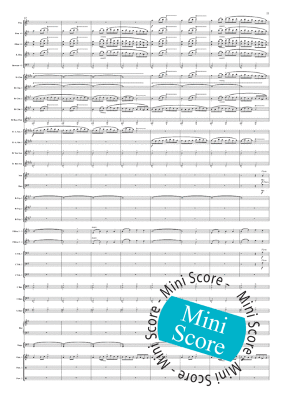 Songs of Liberation Songs of Liberation Concert Band scores gallery preview page 15