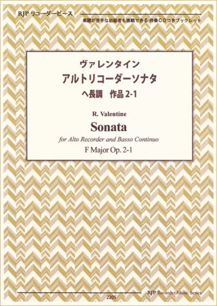 Sonata F Major, Op. 2-1 image number null