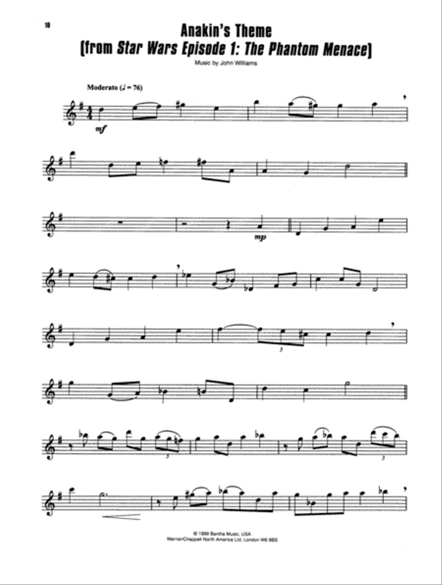 Big Pop Instrumental Solos for Alto Saxophone Alto Saxophone scores gallery preview page 2