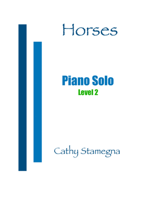 Book cover for Horses (Piano Solo)