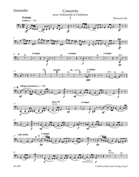 Concerto in D minor for Violoncello and Orchestra