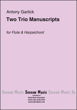 Two Trio Manuscripts