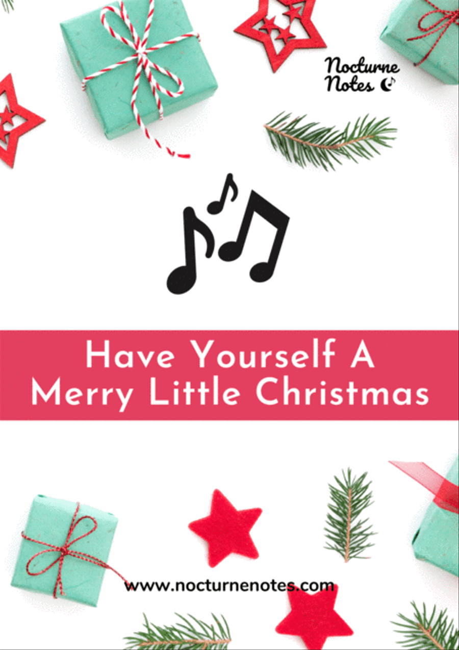 Have Yourself A Merry Little Christmas Easy Piano scores gallery preview page 1