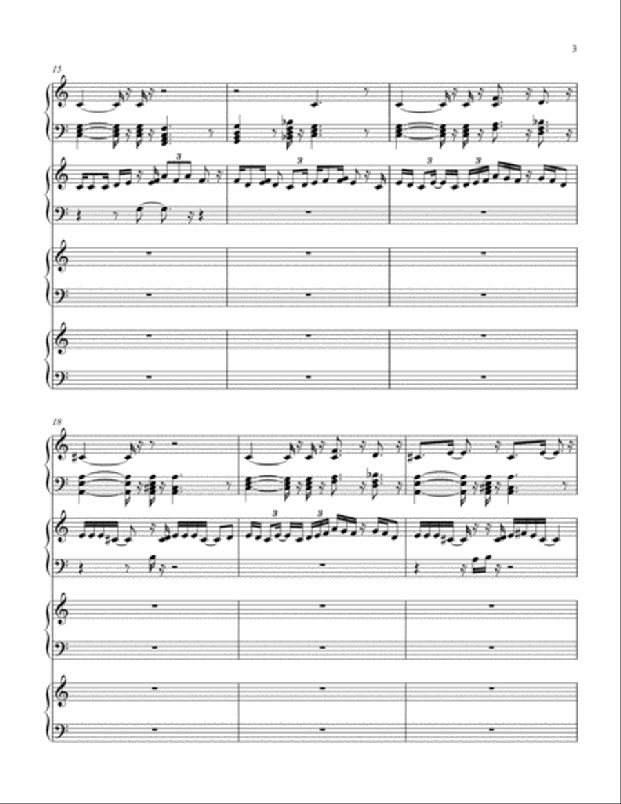 Pure Piano Pure Piano Small Ensemble scores gallery preview page 4