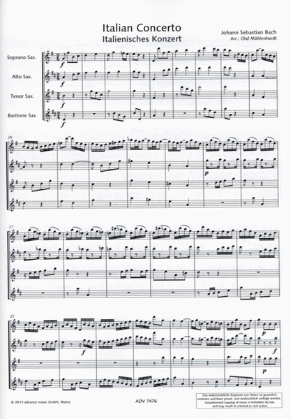 Italian Concerto (BWV 971)