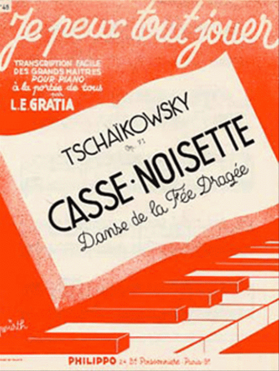 Casse Noisette: Danse de la Fee Dragee (JPTJ48) Easy Piano scores gallery preview page 1