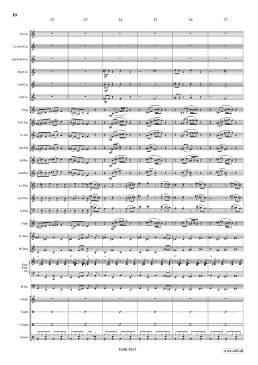 Music For Fun Brass Band scores gallery preview page 11