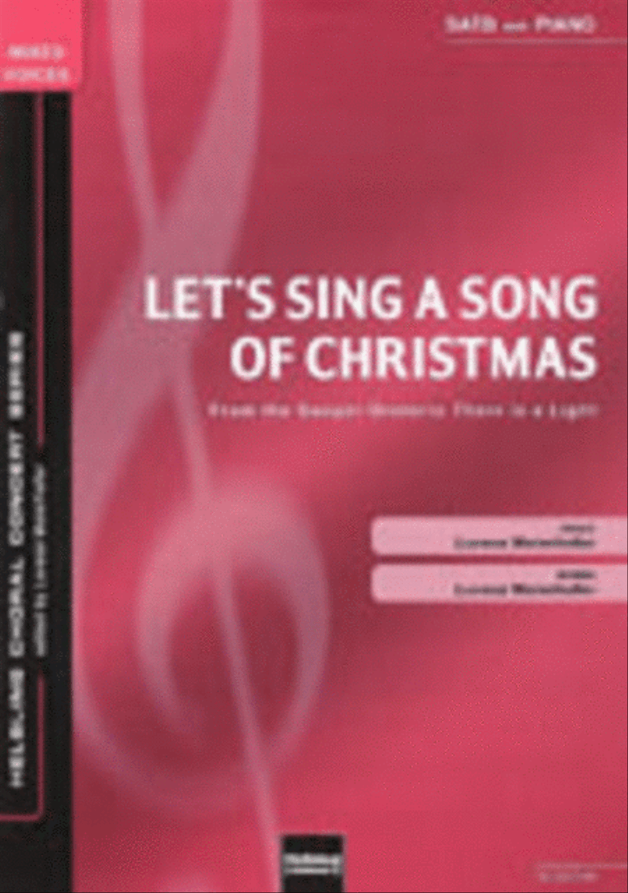 Let's sing a song of Christmas 4-Part scores gallery preview page 1