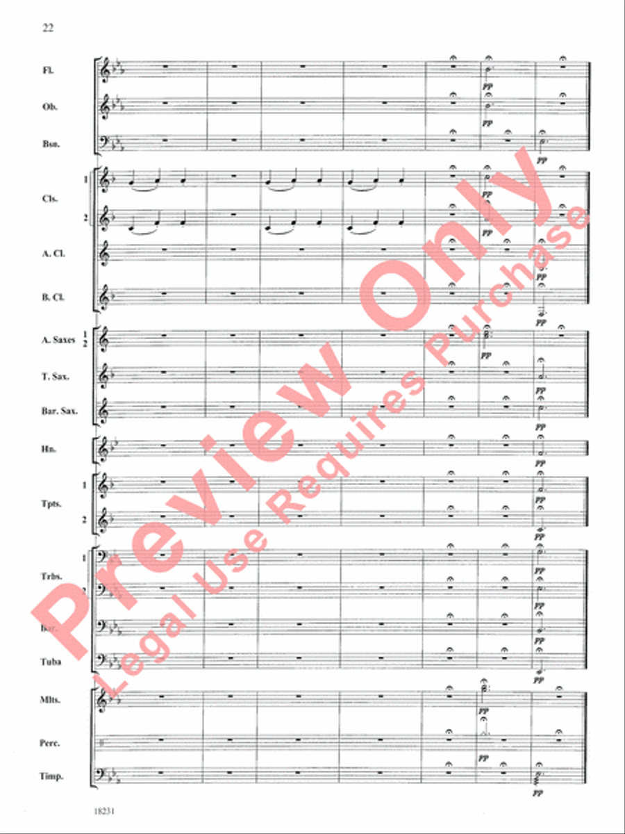 In a French Garden Concert Band scores gallery preview page 23