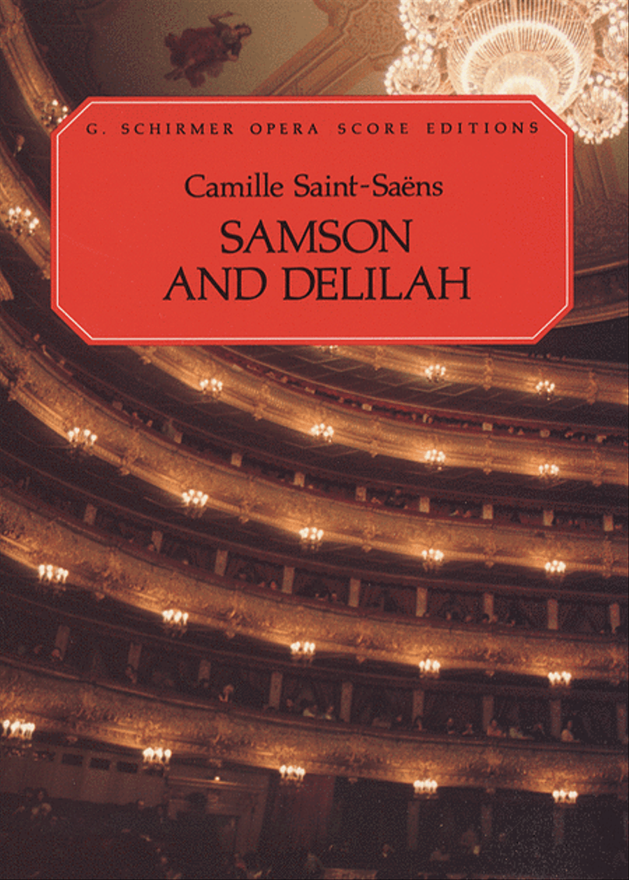 Samson and Delilah Samson and Delilah Voice scores gallery preview page 1